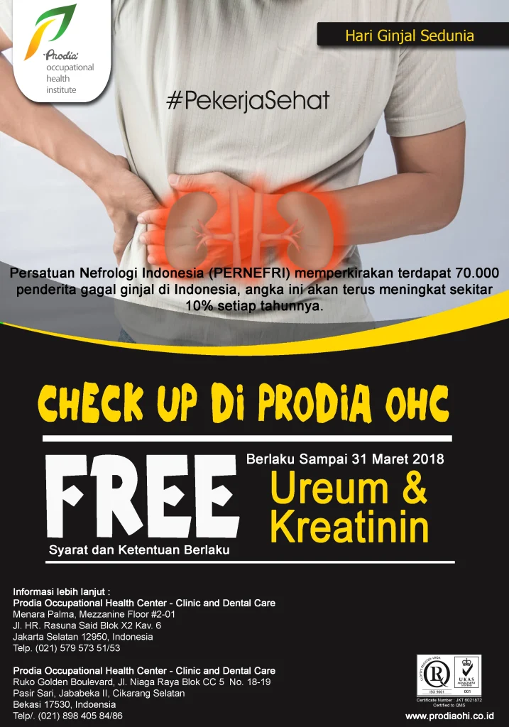 Promo Hari Ginjal Sedunia
