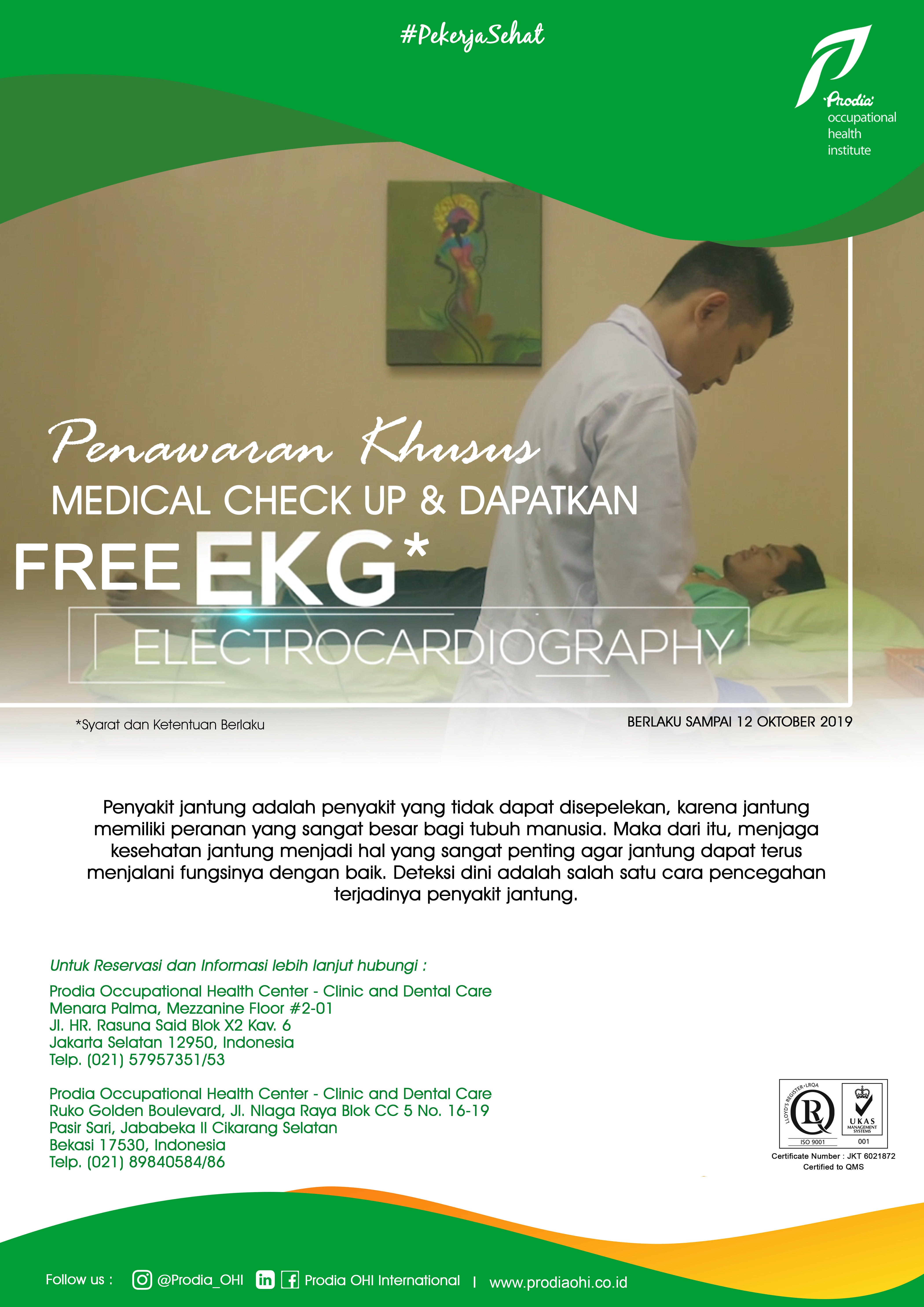 Poster Promo Hari Jantung Sedunia - Promo Hari Jantung Sedunia