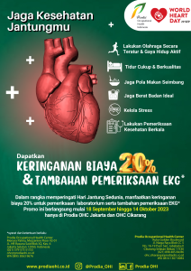 Promo Jantung 2023 - Promo Hari Jantung Sedunia 2023