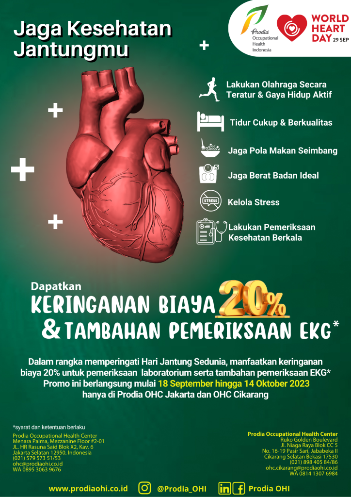 Promo Jantung 2023 - Promo Hari Jantung Sedunia 2023