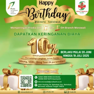 Keringanan Biaya 10 OH Branch Morowali