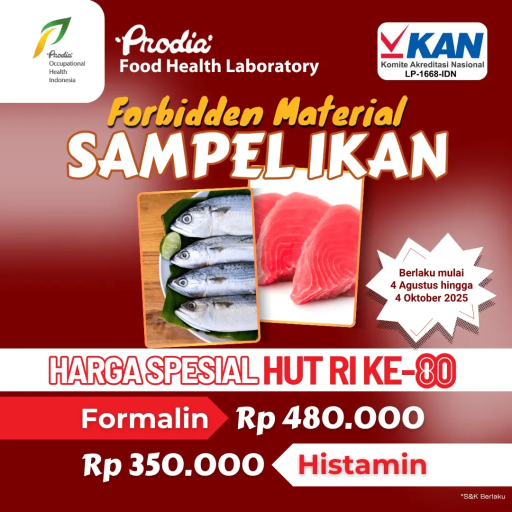 Bebas Formalin dan Histamin di Prodia FHL