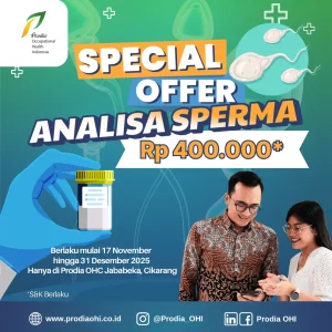 Promo Pemeriksaan Analisa Sperma