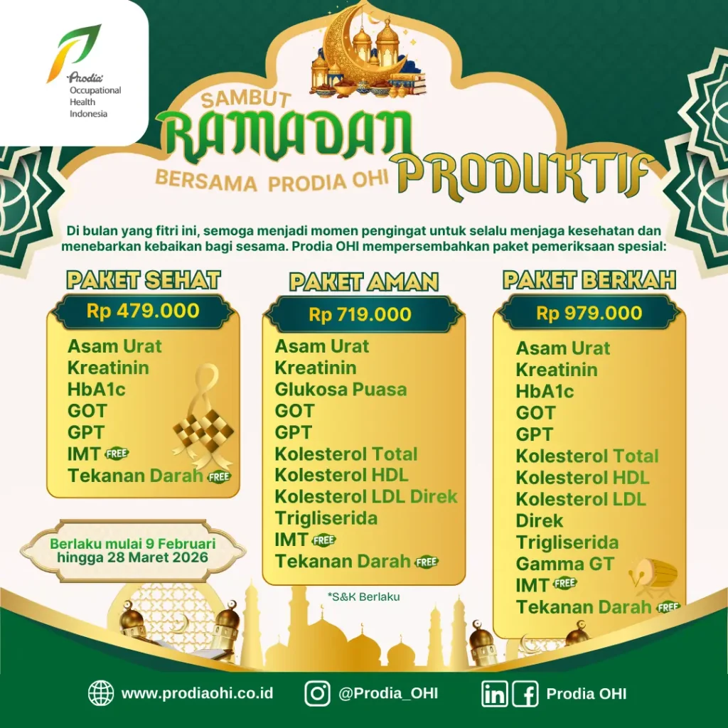 Pemeriksaan Spesial Prodia OHI! Ramadhan