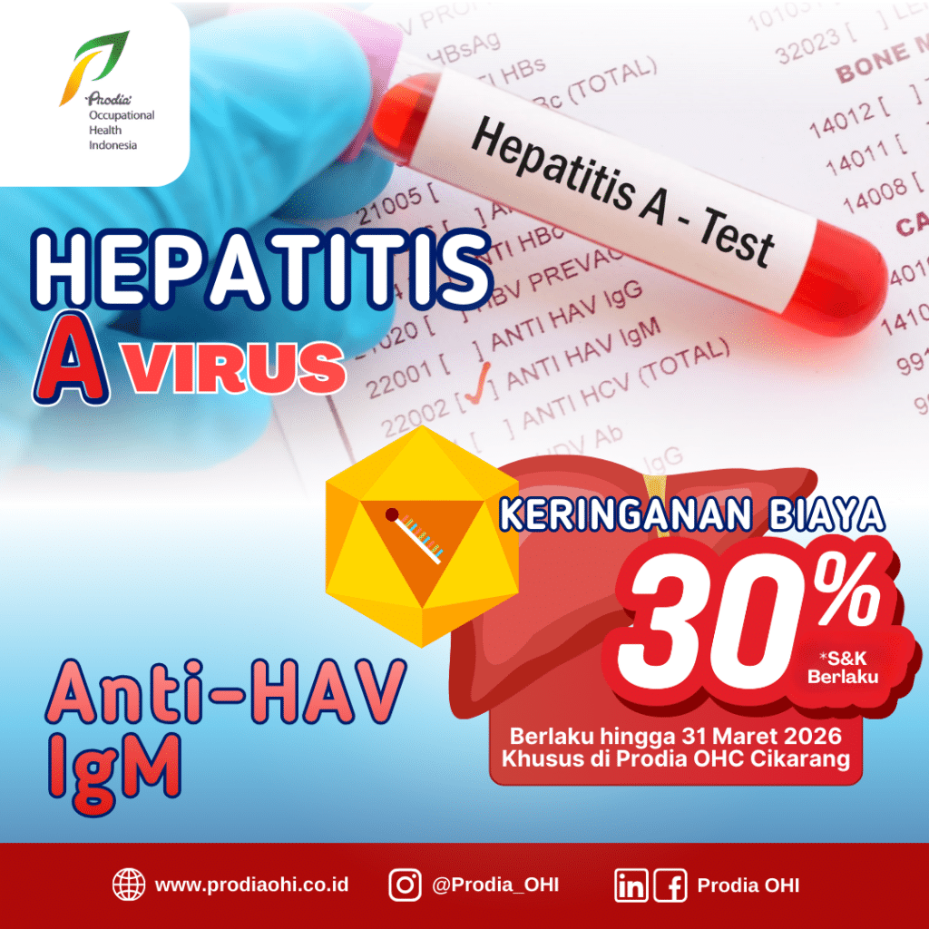Keringanan Biaya 30% Pemeriksaan Anti-HAV IgM untuk Deteksi DIni Hepatitis A