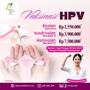 Promo Hari Kartini Vaksinasi HPV