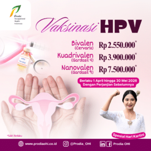 Promo Hari Kartini, Harga Spesial Vaksinasi HPV mulai dari Rp 2.550.000