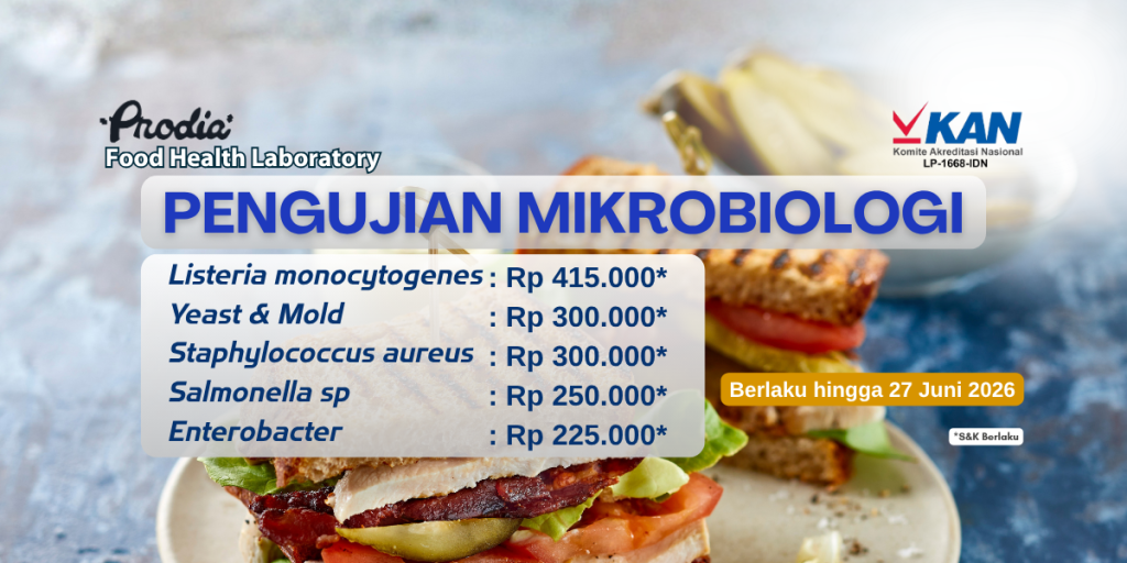 Harga spesial uji mikrobiologi hingga 27 Juni 2026 hanya di Prodia FHL, Bali.