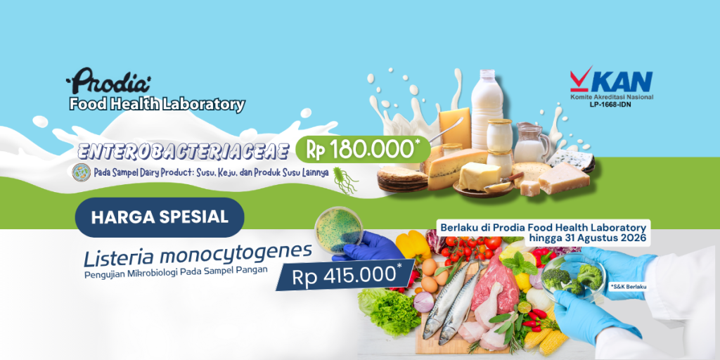 Harga Spesial Promo Uji Bakteri Listeria pada Sampel Pangan & Enterobacteriaceae untuk Dairy Product